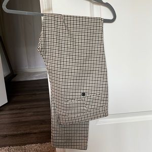 NWOT Topman skinny fit plaid / checkered dress pants